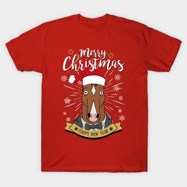 Xmas Horseman T-Shirt by Alisterny